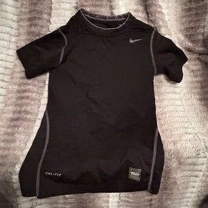 Black Nike dri fit shirt, size small